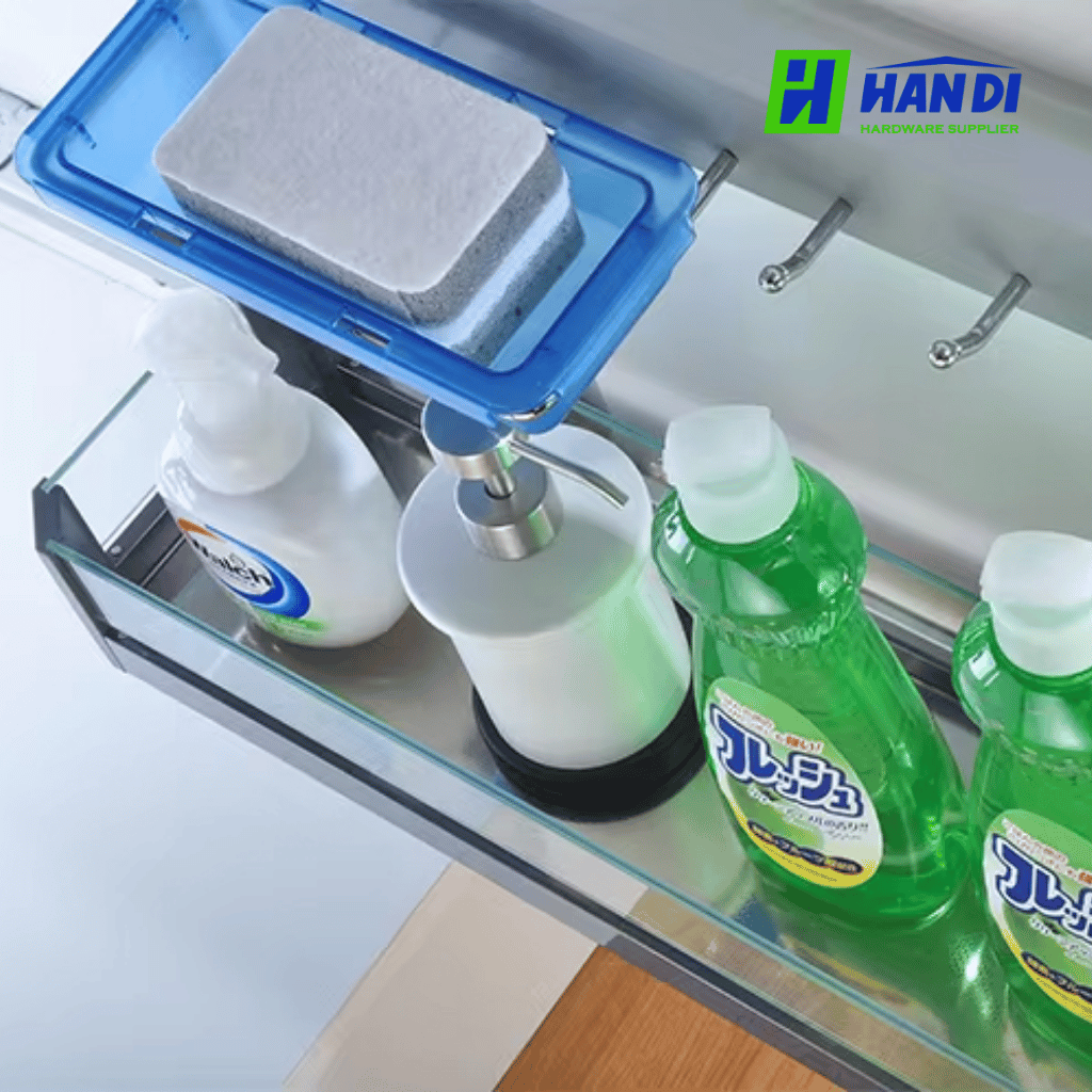 Giá đựng chai lọ tẩy rửa đáy đặc Eurogold