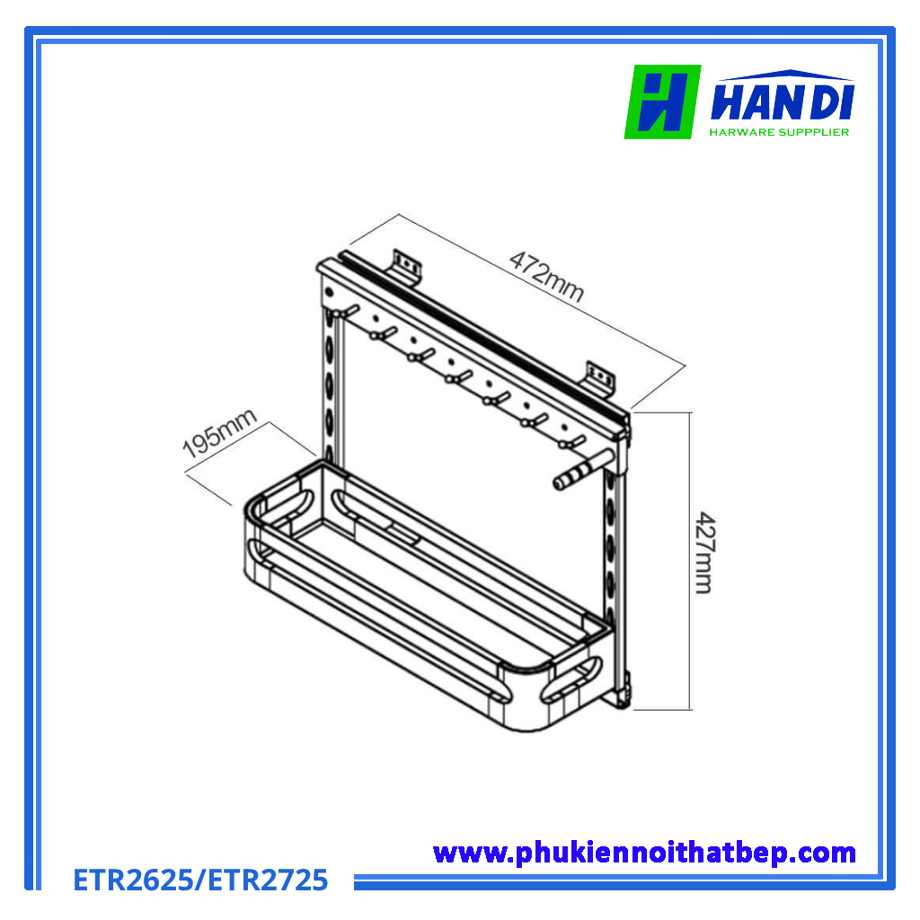Giá đựng chai lọ tẩy rửa đáy đặc Eurogold