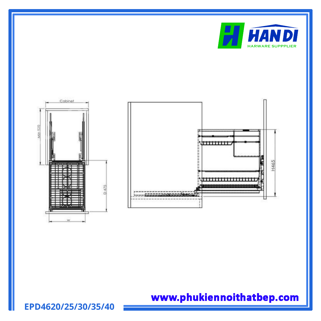 Giá gia vị nan dẹt Eurogold