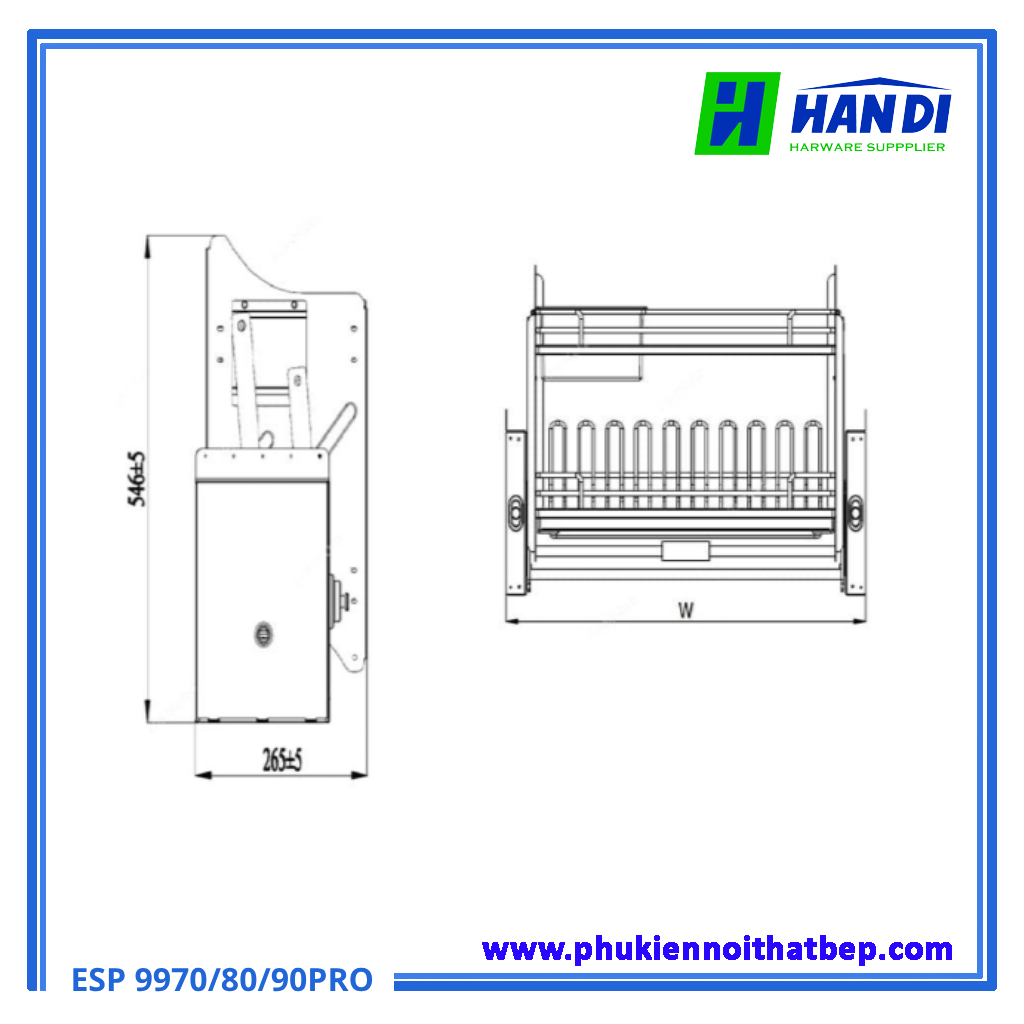 Giá nâng hạ điện Eurogold
