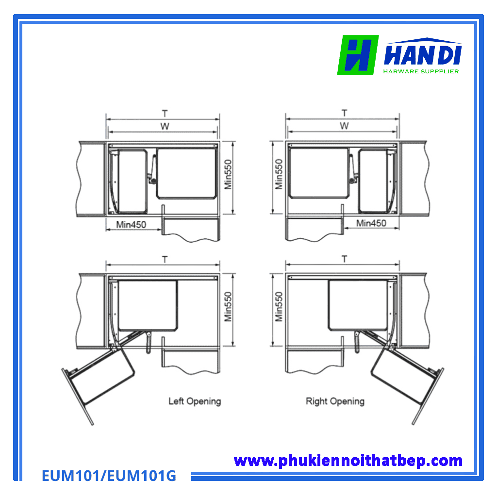 Giá liên hoàn nhôm Anode Eurogold