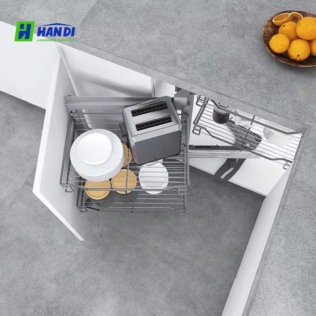 Giá liên hoàn nan ray âm giảm chấn Eurogold