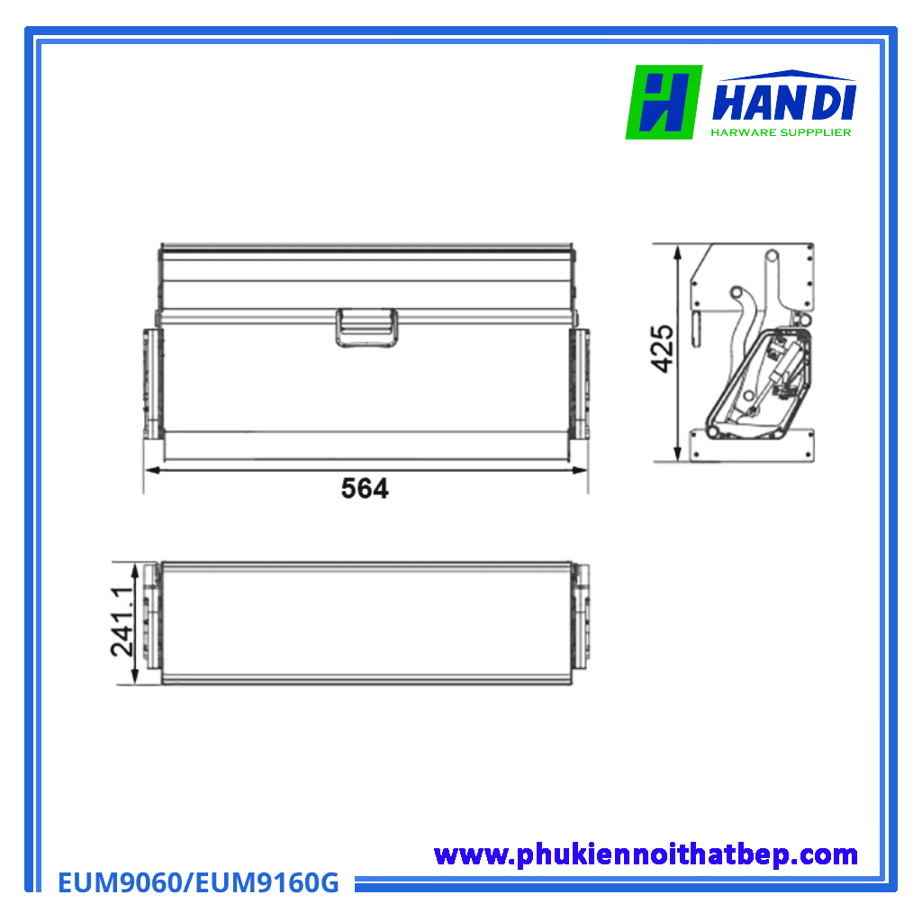 Giá nâng hạ nhôm Eurogold