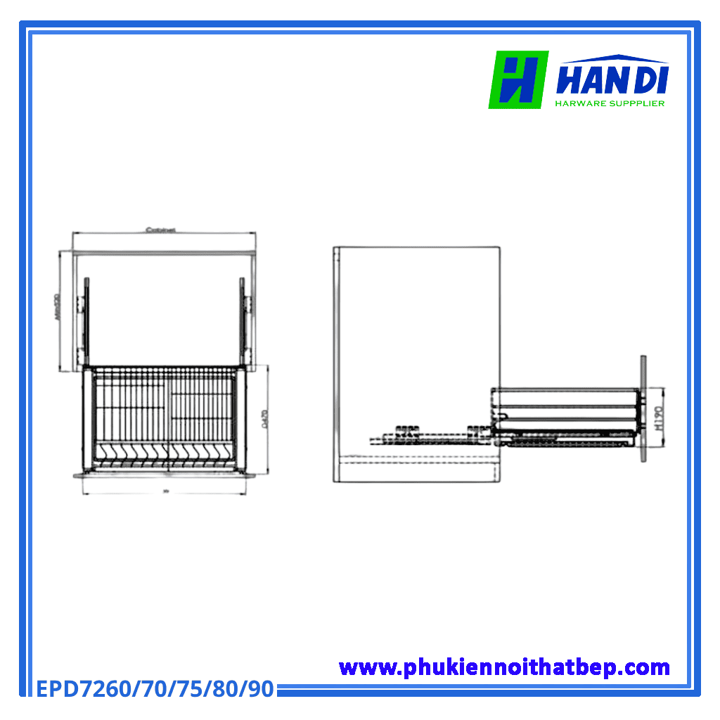 Giá xoong nồi nan dẹt Eurogold