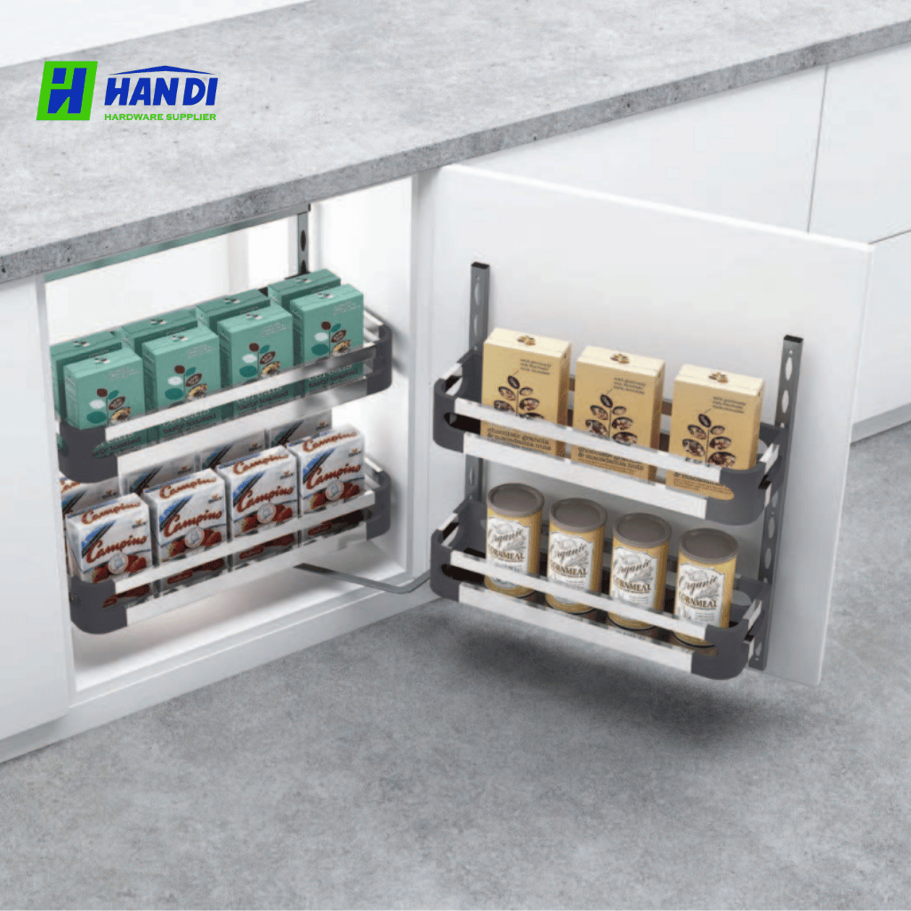 Hệ giá kho hộp 2 tầng cánh mở Eurogold 