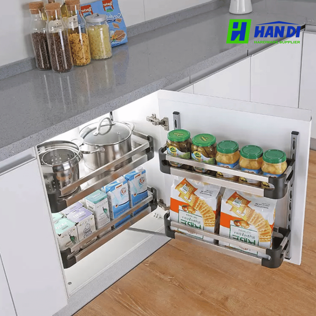 Hệ giá kho hộp 2 tầng cánh mở Eurogold 