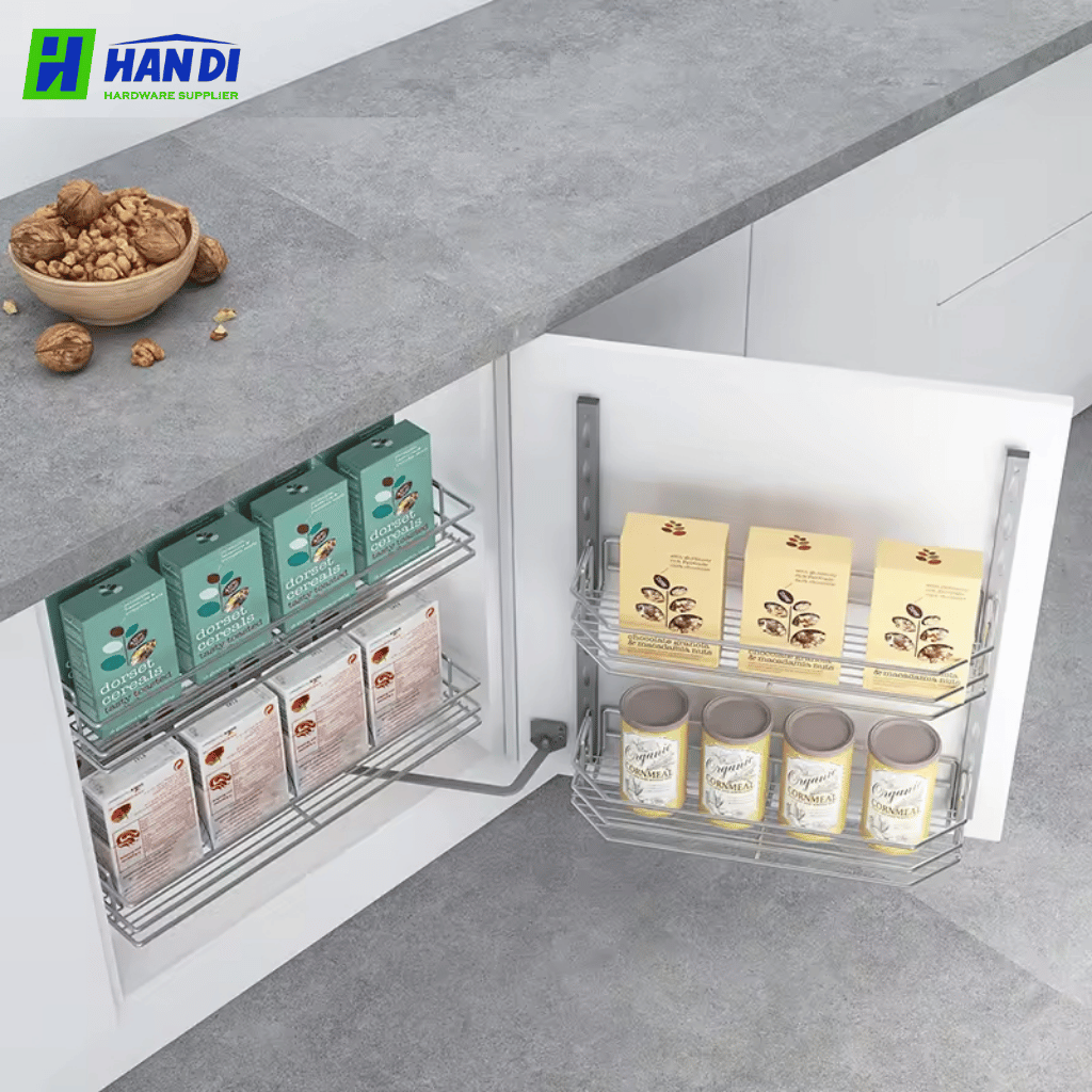 Hệ giá kho nan 2 tầng cánh mở Eurogold