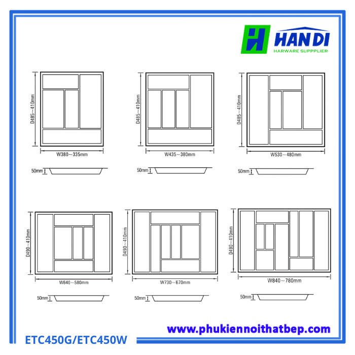 Khay Chia Thìa Nĩa Cao Cấp Eurogold