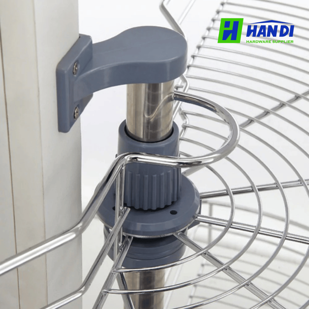 Mâm xoay Inox nan tròn 180 độ Eurogold