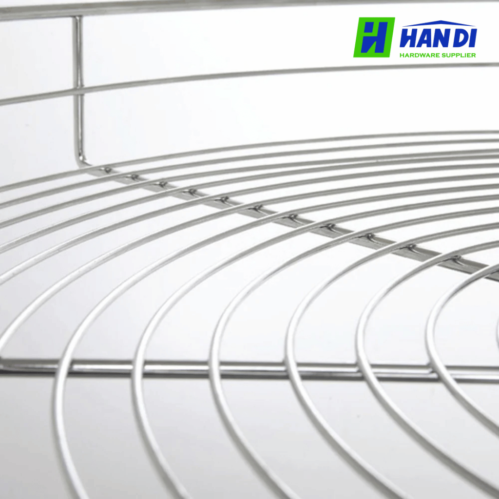 Mâm xoay Inox nan tròn 270 độ Eurogold