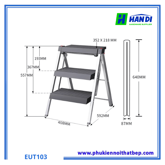Thang gấp thông minh Eurogold EUT103