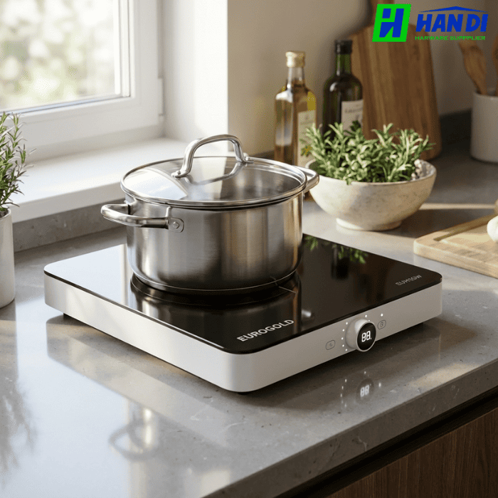 Bếp từ đơn 1 vùng nấu cảm ứng từ EUH220W