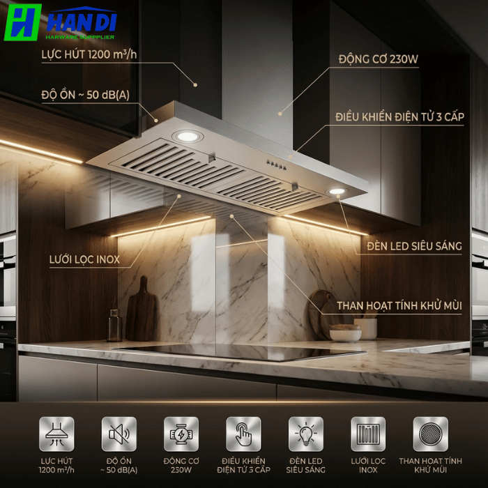 Máy hút mùi EUH1070A-Eurogold