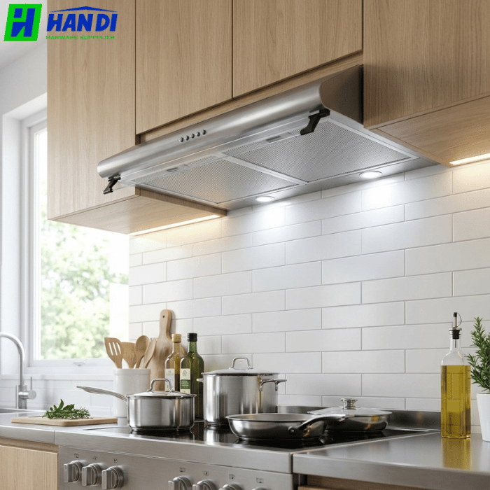 Máy hút mùi mặt inox lưới bọc nhôm EHM4170