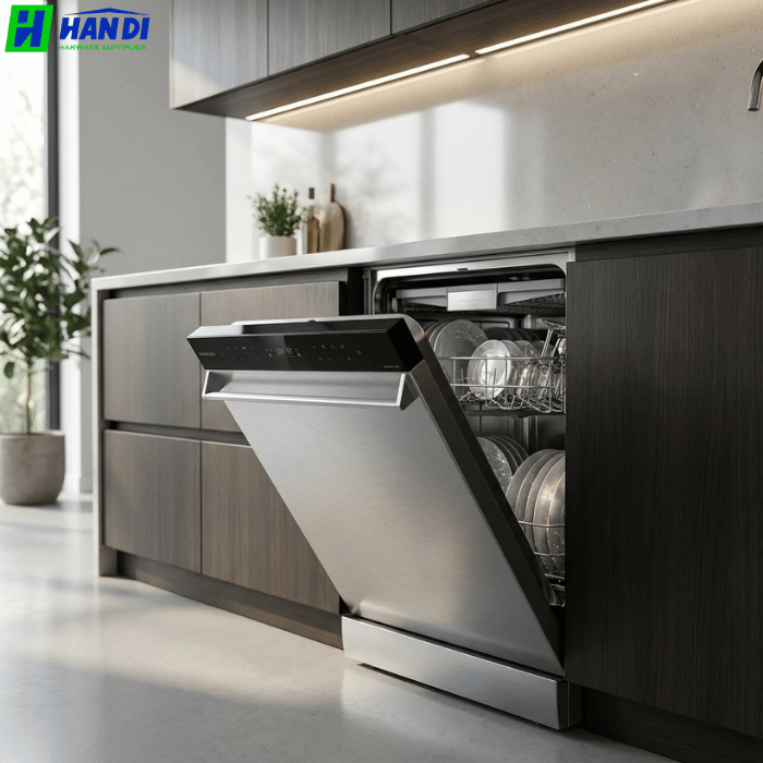 Máy rửa bát độc lập âm tủ EUW88TL15BS-Eurogold