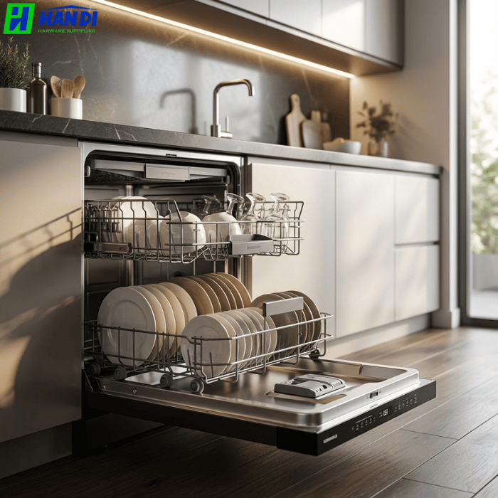 Máy rửa bát độc lập hoặc bán âm tủ EUW85TL16BV-Eurogold