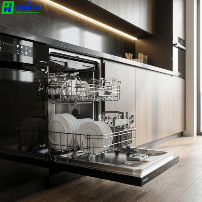 Máy rửa bát độc lập hoặc bán âm tủ EUW86TL16BT-Eurogold