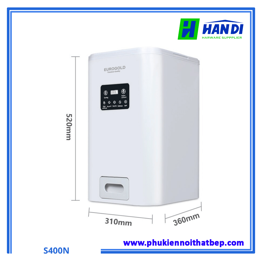 Thùng gạo thông minh chân không Eurogold