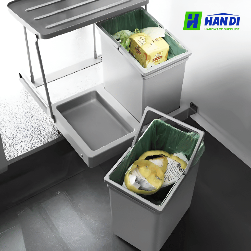 Thùng rác âm tủ cao cấp Eurogold