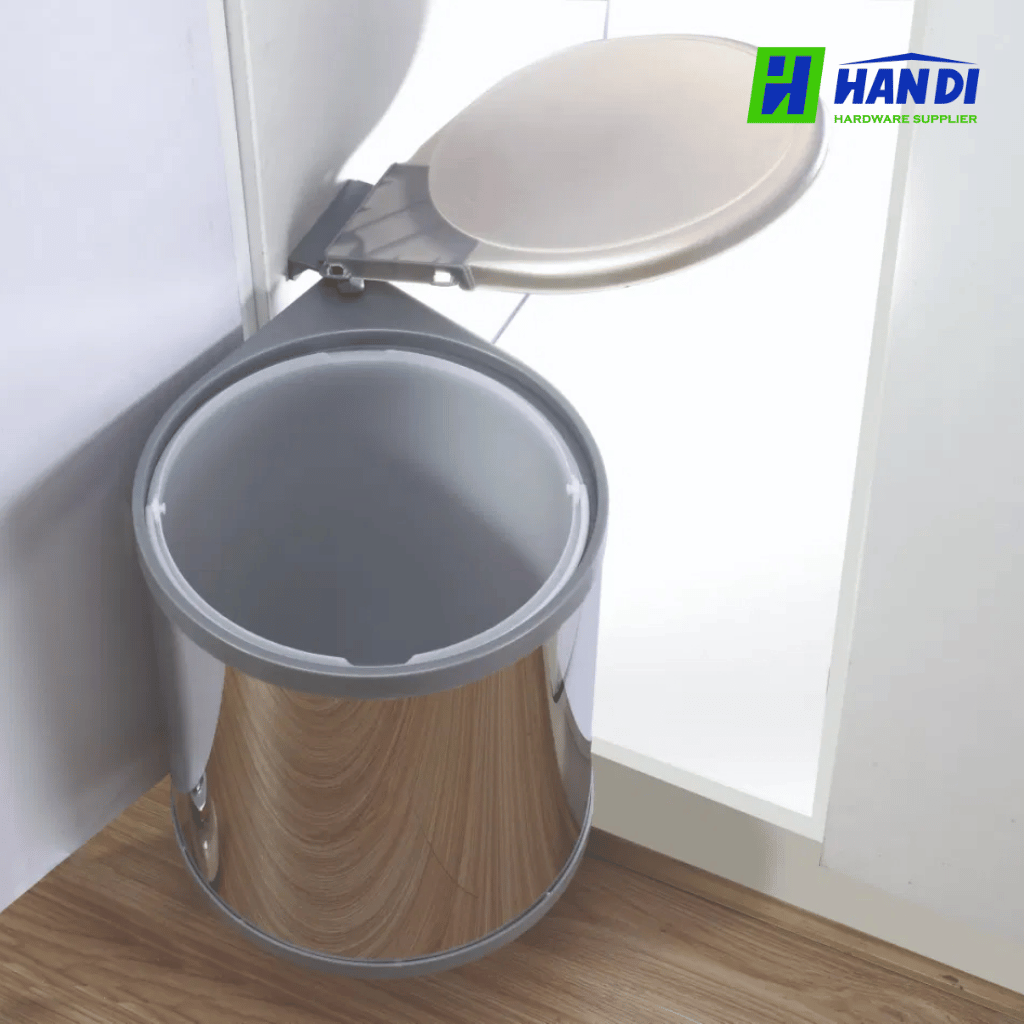 Thùng rác tròn âm tủ Eurogold