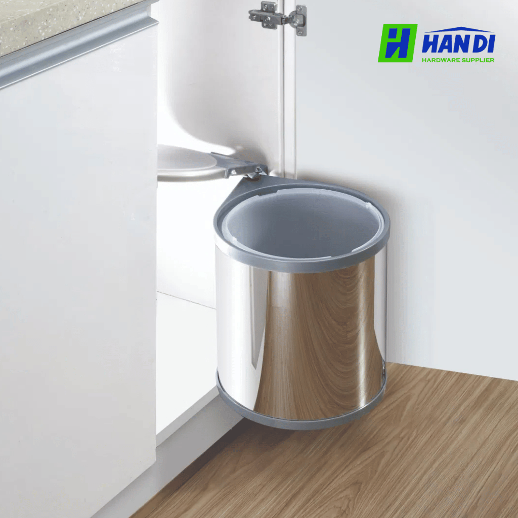 Thùng rác tròn âm tủ Eurogold