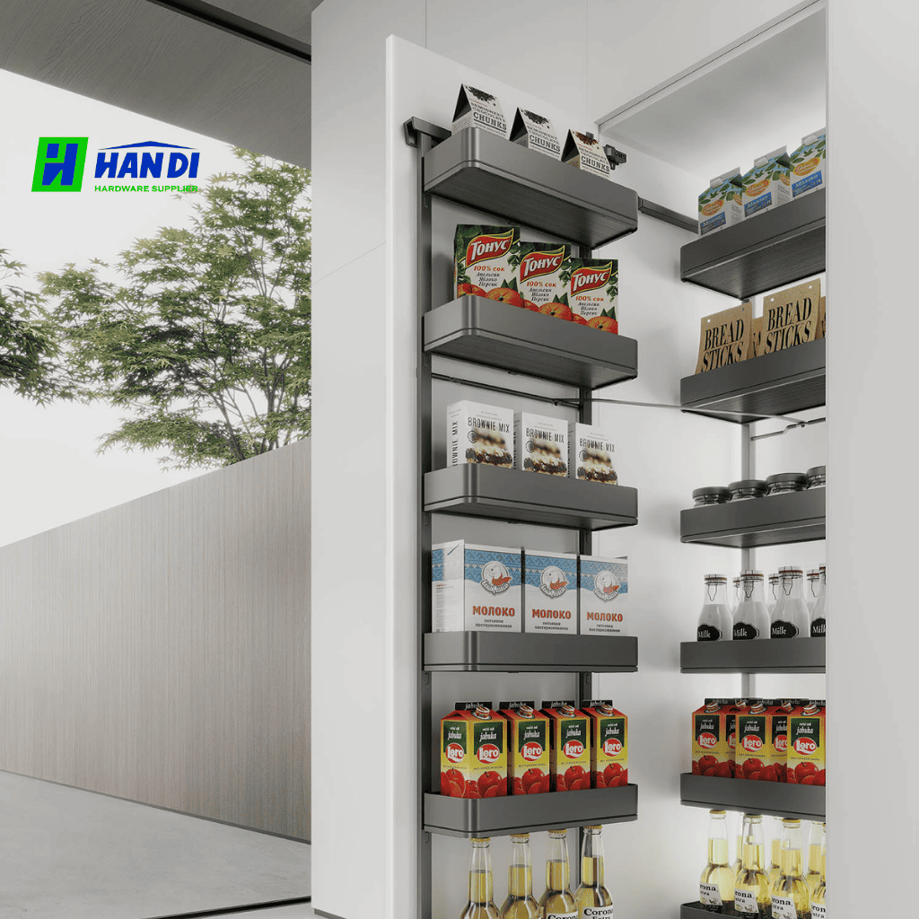 Tủ kho 6 tầng cánh mở nhôm Anode Eurogold