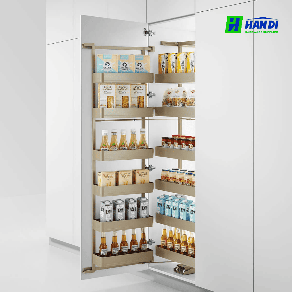 Tủ kho 6 tầng cánh mở nhôm Anode Eurogold