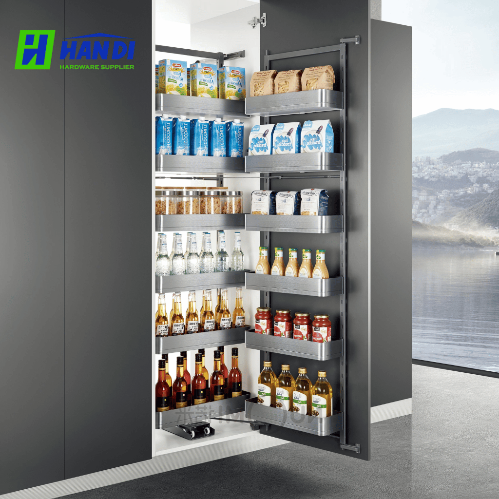 Tủ kho hộp cánh mở phay xước mờ cao cấp Eurogold