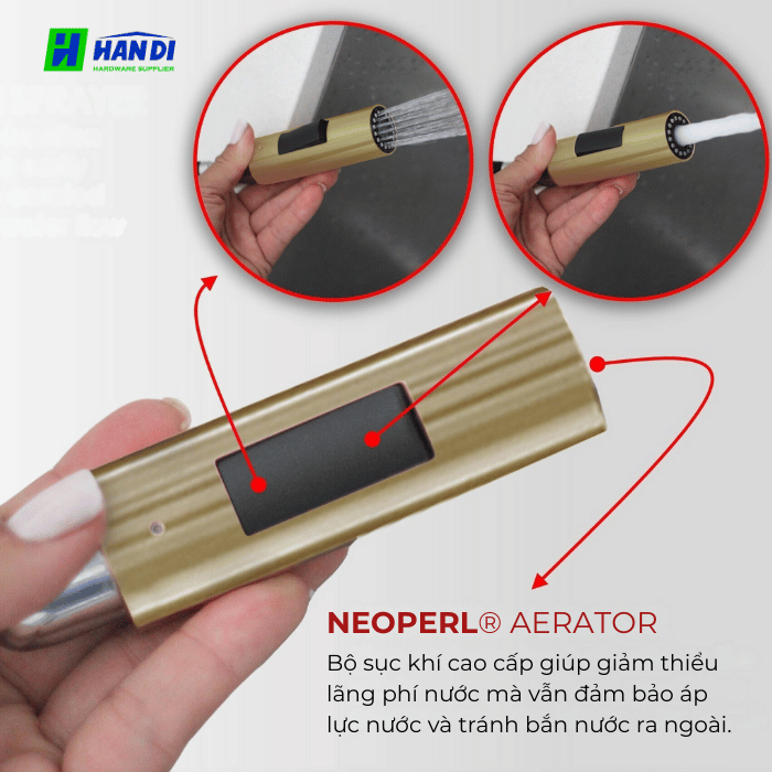 Vòi Rửa Bát Eurogold EUF221DR