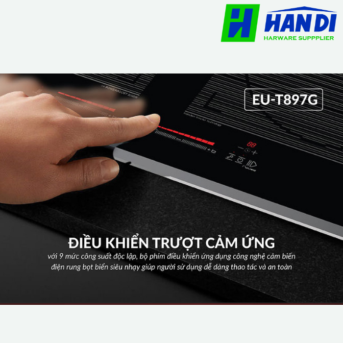Bếp điện từ 2 vùng nấu EUROSUN EU-T897G