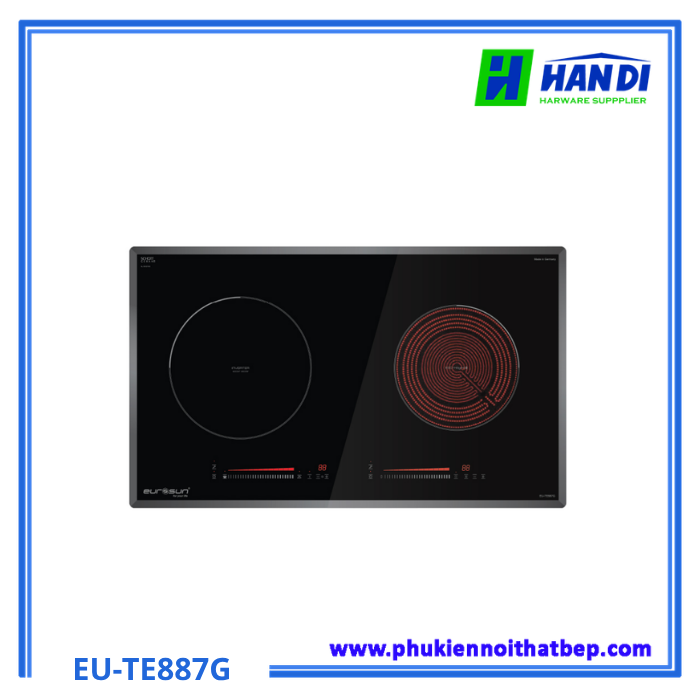 Bếp điện từ 2 vùng nấu EUROSUN EU-TE887G