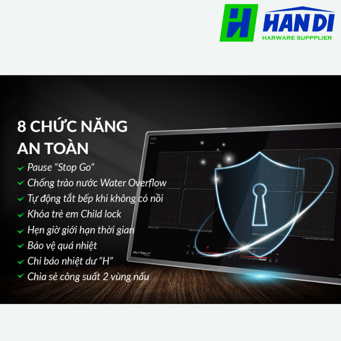 bếp từ 2 vùng nấu EUROSUN EU-T779XPro