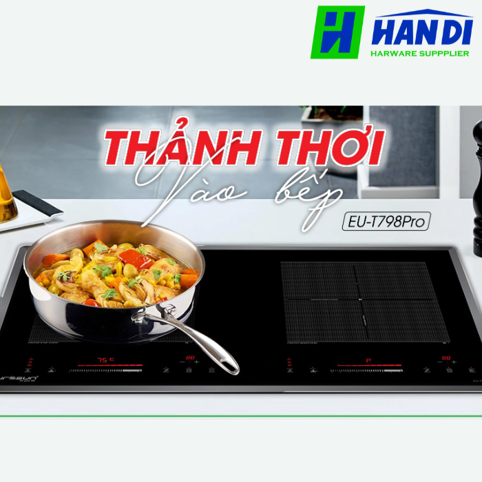 Bếp từ 2 vùng nấu EUROSUN EU-T798Pro