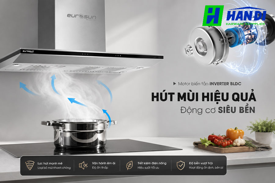 Máy hút mùi gắn tường Eurosun EH-70AF75S