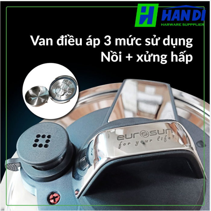 Nồi áp suất inox 304 PC1908-Aroma