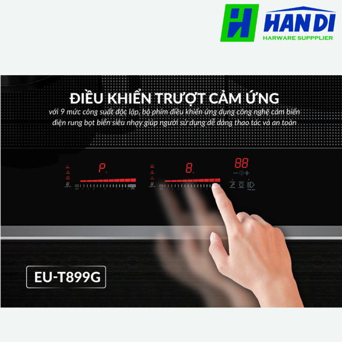 bếp từ 2 vùng nấu EUROSUN EU-T899G