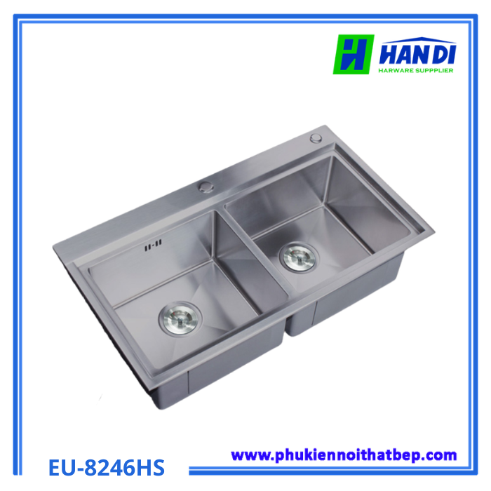 Chậu rửa Handmade Nano Treatment Eurosun EU-8246HS