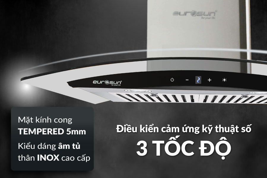 Máy hút mùi gắn tường Eurosun EH-70K32