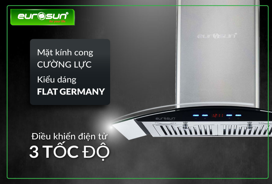Máy hút mùi gắn tường Eurosun EH-90K11E