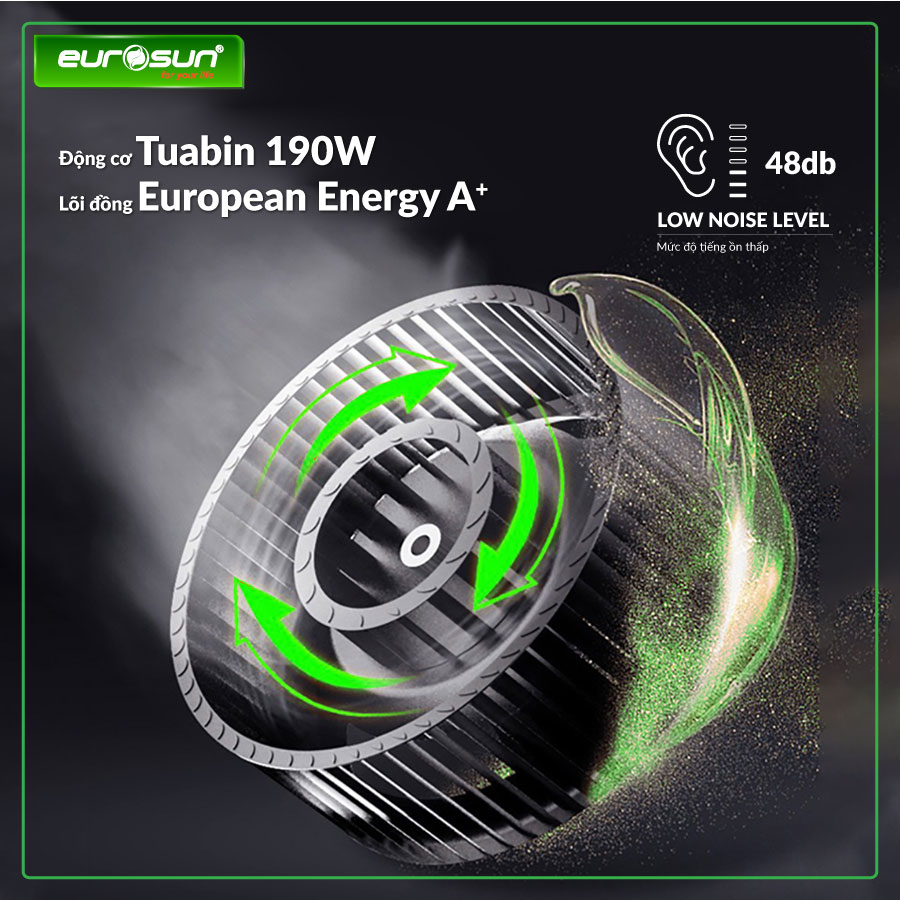 Máy hút mùi gắn tường Eurosun EH-90K26S