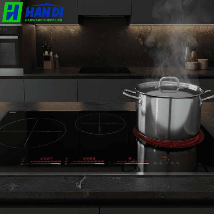 Bếp điện từ 3 vùng nấu GRANDX GX E738Lux