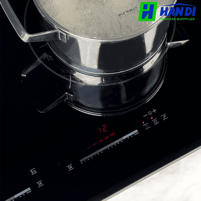 Bếp điện từ 2 vùng nấu GRANDX GX E795Lux