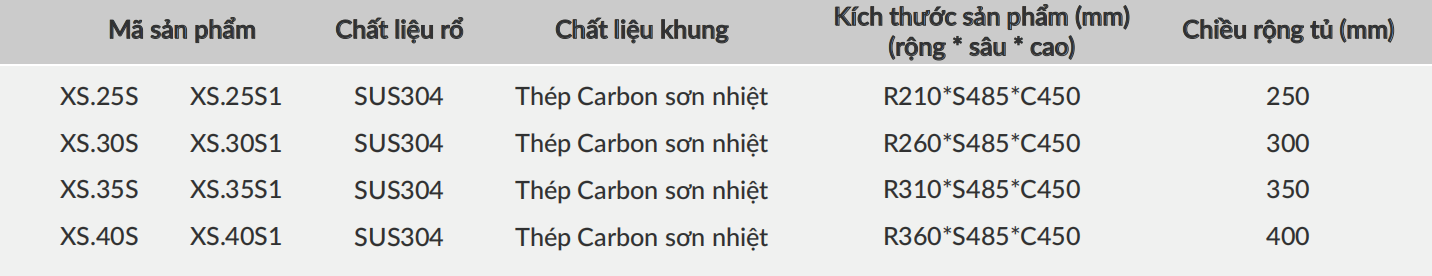 Giá đựng chai lọ gia vị GRANDX XS.25/ 30/ 35/ 40S
