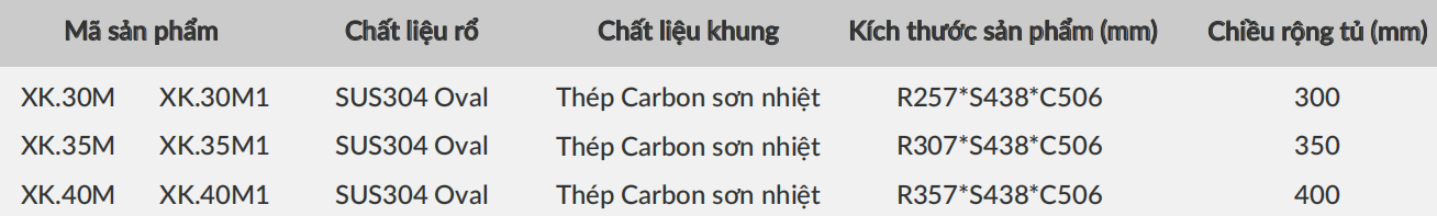 Giá Dao Thớt Gia Vị GRANDX XK.30M, XK.35M, XK.40M