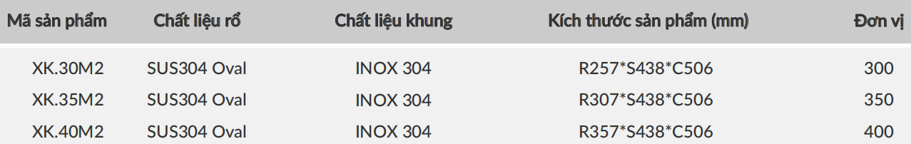Giá dao thớt gia vị GRANDX XK.30M2, XK.35M2, XK.40M2