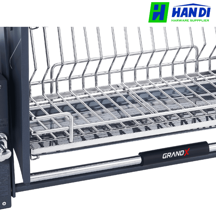 Giá bát đĩa nâng hạ nan Oval GRANDX XL.60/ 70/ 80/ 90M2