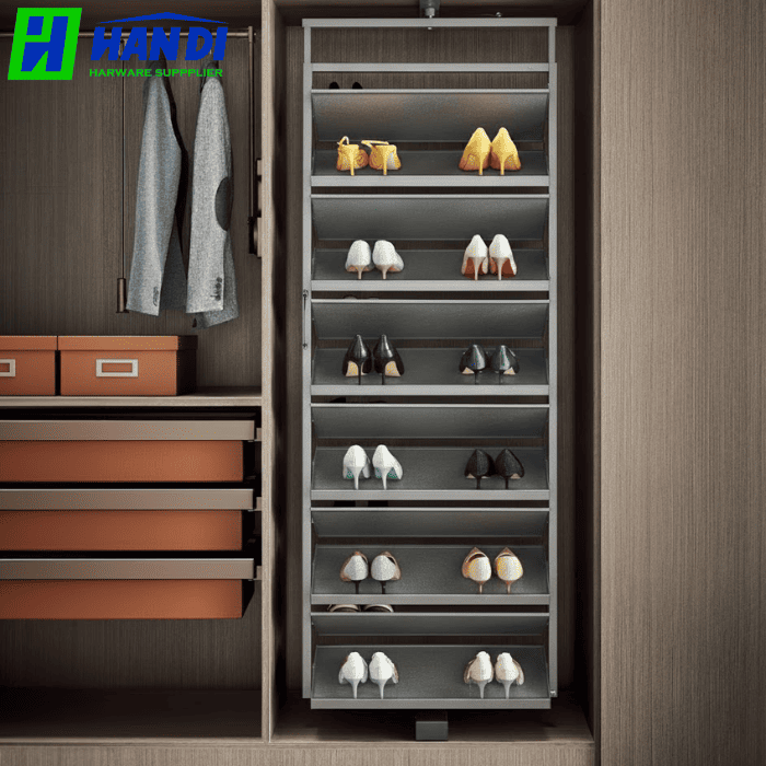 Kệ để giày 12 tầng xoay 360º GRANDX XM.1280