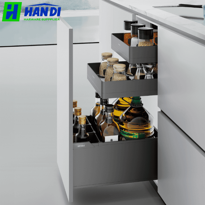 Giá gia vị 3 tầng độc lập GRANDX XS.40MT