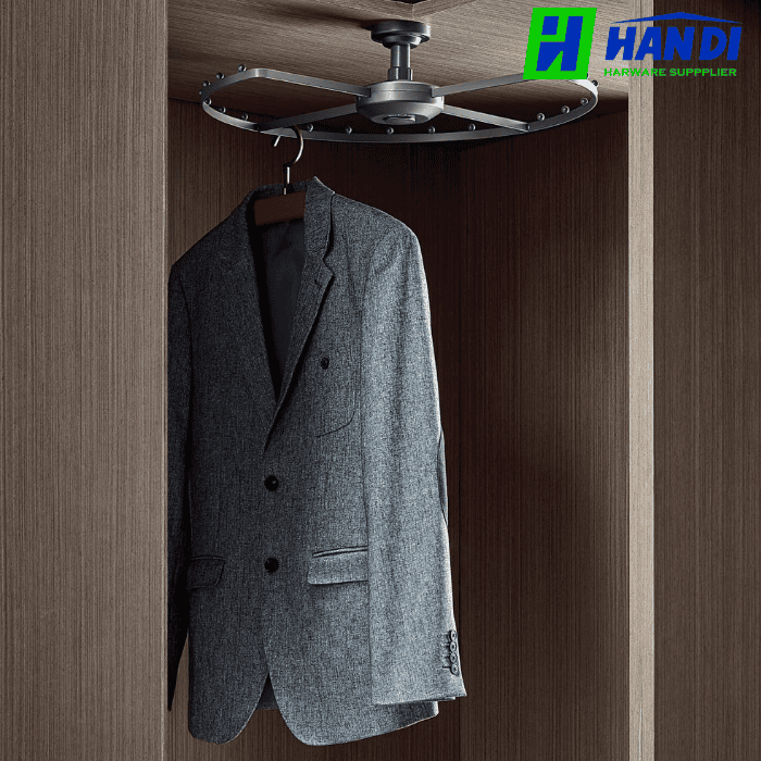 Giá Treo Trần Góc Tủ Quần Áo 270 Độ GRANDX XM.270A