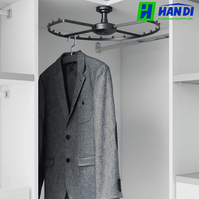Giá Treo Trần Góc Tủ Quần Áo 270 Độ GRANDX XM.270A